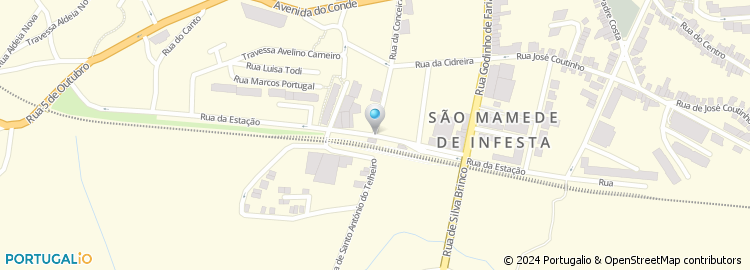 Mapa de A M Pereira & Pinheiro, Lda