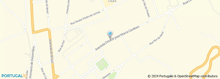 Mapa de A Panificadora Central da Lousa, Lda