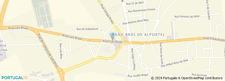 Mapa de Abílio João Gonçalves - Mediação de Seguros, Unipessoal Lda