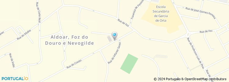 Mapa de Abrantes Gonçalves - Clinica Oftalmologica, Lda