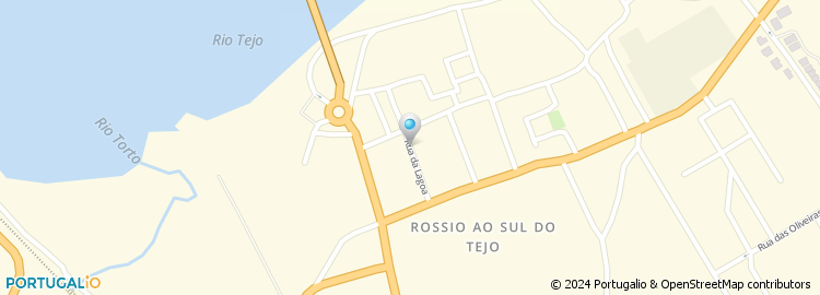 Mapa de Rua da Lagoa
