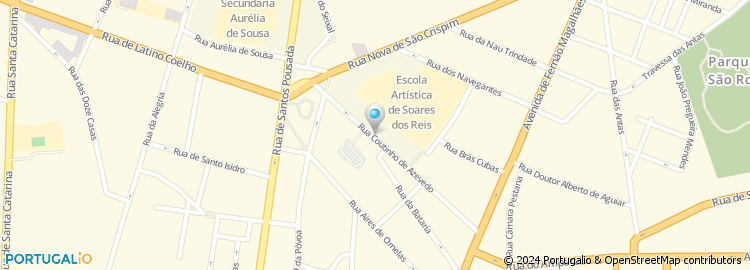 Mapa de Academia de Bailado Fernanda Canossa