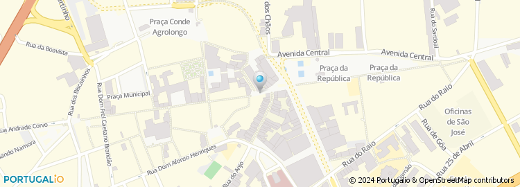 Mapa de Accessorize, Braga