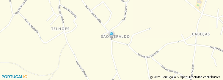 Mapa de Adelino Pereira & Filho, Lda