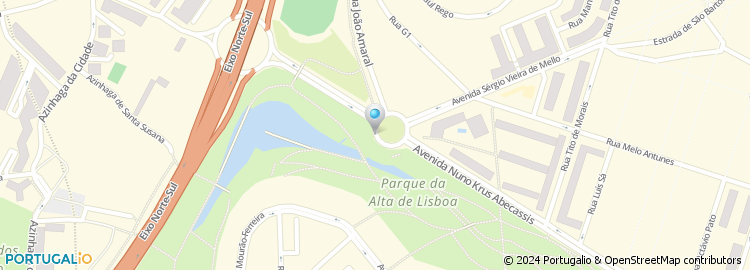 Mapa de ADT - Portugal