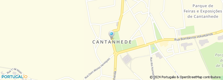 Mapa de AEC - Associação Empresarial de Cantanhede