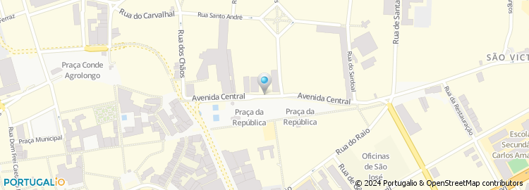 Mapa de Agência Funerária A Castreja, Unipessoal Lda