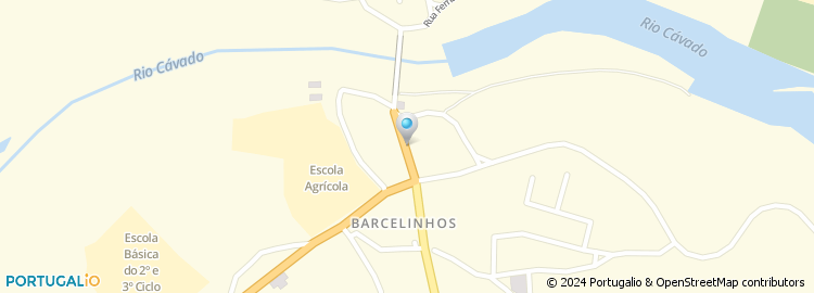 Mapa de Agência Funerária de Barcelinhos-Fjma, Lda