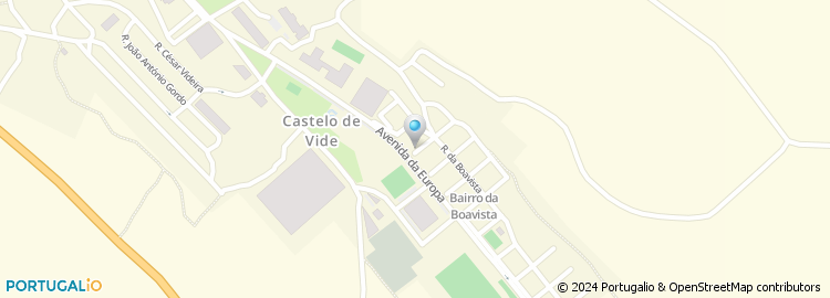 Mapa de Agrupamento de Escolas de Castelo de Vide