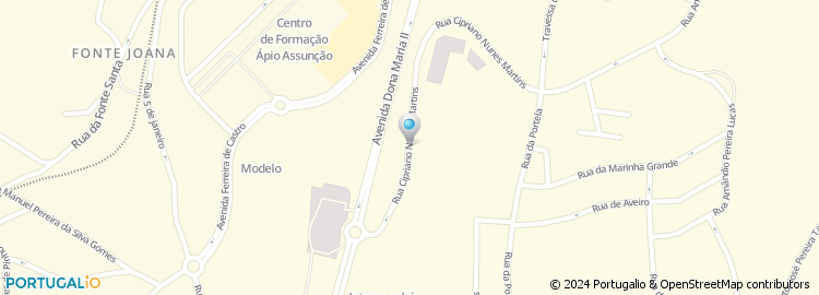 Mapa de Aguiar & J Gonçalves, Lda