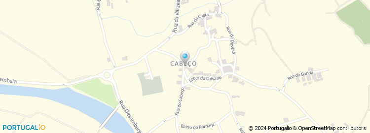 Mapa de Largo do Calvário