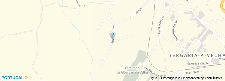 Mapa de Rua Albérico Ribeiro