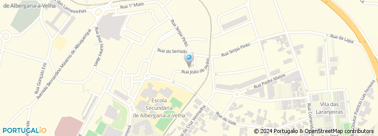 Mapa de Rua João Pinho