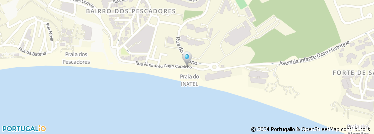Mapa de Rotunda Gago Coutinho