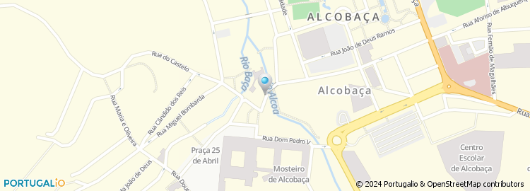 Mapa de Rua Araújo Guimarães
