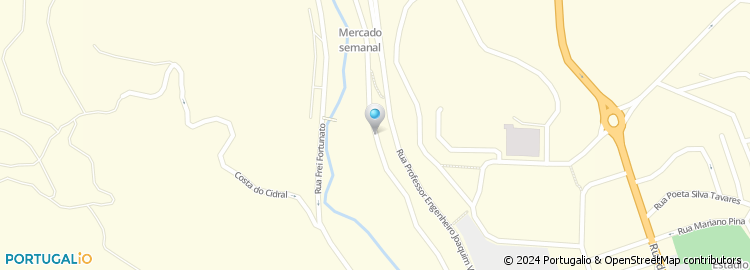 Mapa de Avenida Professor Engenheiro Joaquim Vieira Natividade