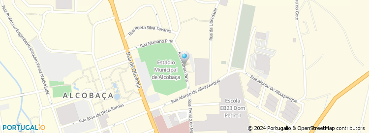 Mapa de Rua Augusto Pina