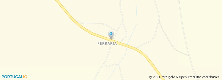 Mapa de Rua da Ferraria