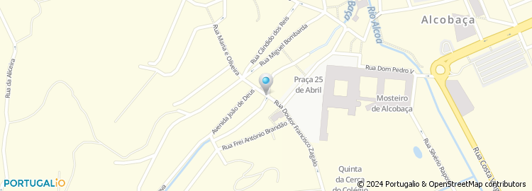 Mapa de Rua Frei Estêvão Martins