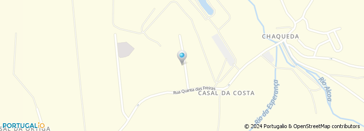 Mapa de Rua José Pereira de Sousa