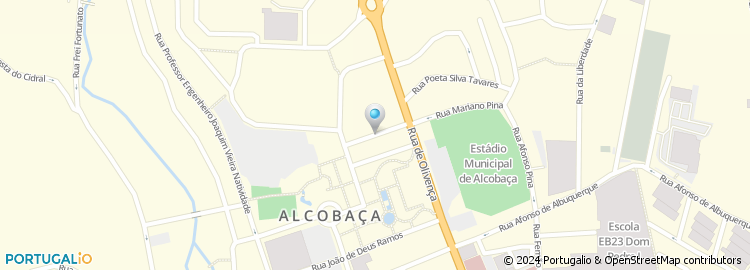Mapa de Rua Sebastião Vazão de Almeida