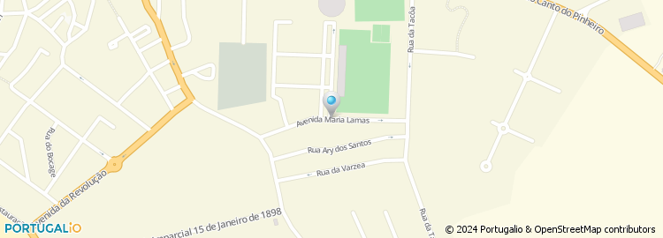 Mapa de Rua Maria Lamas