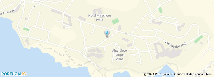 Mapa de Algarseco - Administração de Propriedades, Unip., Lda