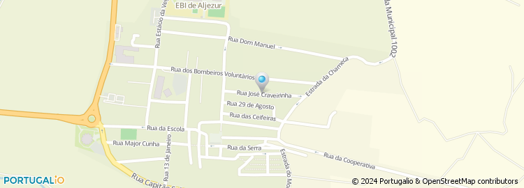 Mapa de Rua José Craveirinha