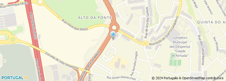 Mapa de Praça de António Ribeiro Chiado