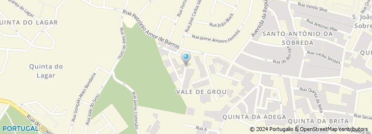 Mapa de Rua Vasco Granja