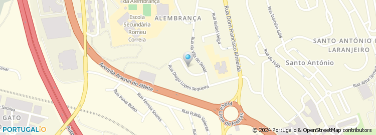 Mapa de Rua Duarte de Melo