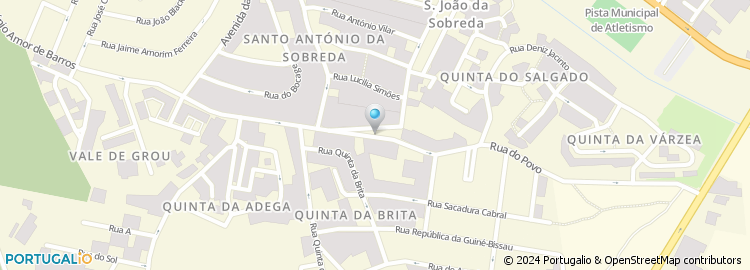 Mapa de Rua Henrique Alves