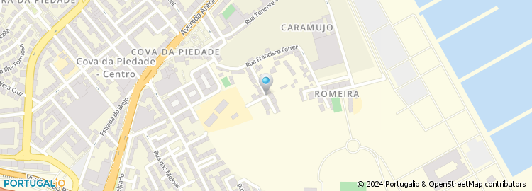Mapa de Rua Luís Teotónio Pereira