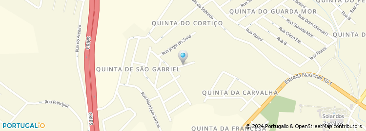 Mapa de Rua Luzia Martins