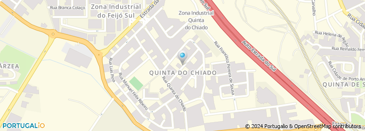 Mapa de Rua Manuel Luís Vieira