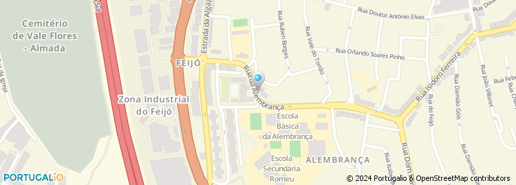 Mapa de Rua Marcos de Portugal