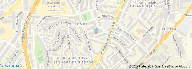 Mapa de Rua Padre Manuel Bernardes