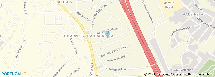 Mapa de Rua Alexandre Cabral