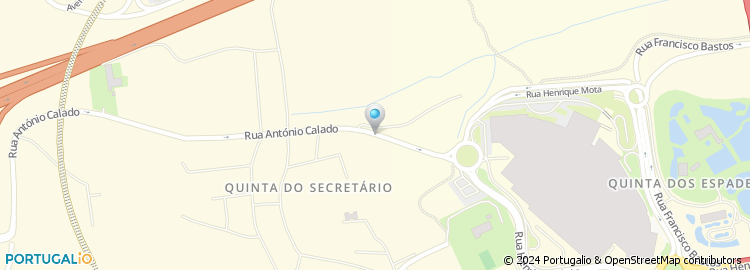 Mapa de Rua António Calado