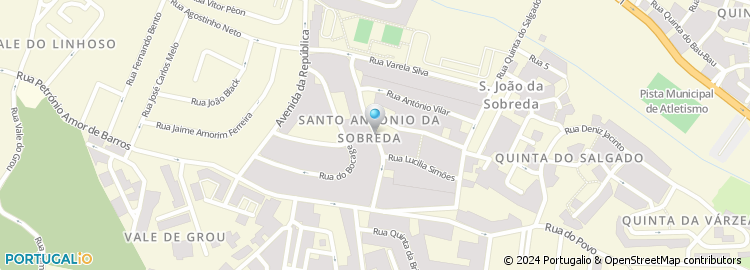 Mapa de Rua Curado Ribeiro