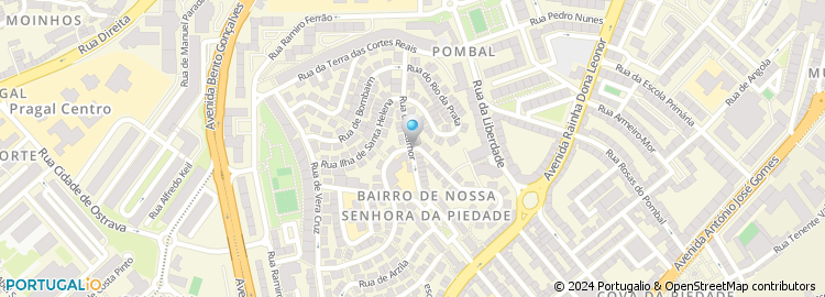 Mapa de Rua de Azamor