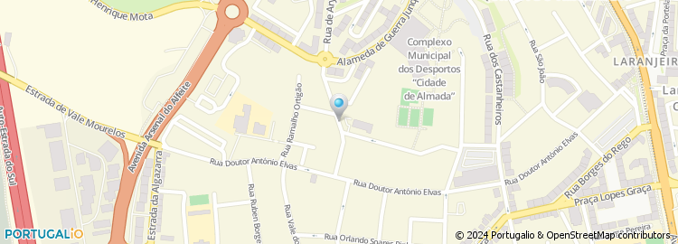 Mapa de Rua de Oliveira Martins
