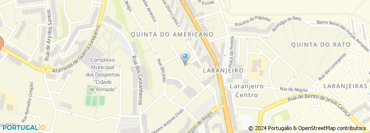 Mapa de Rua Doutor Pires de Castro