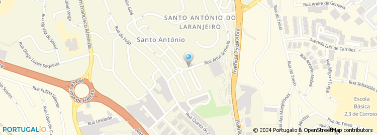 Mapa de Rua Fernando Farinha