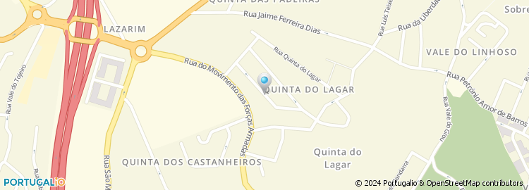 Mapa de Rua g do Bairro Novo da Silveira