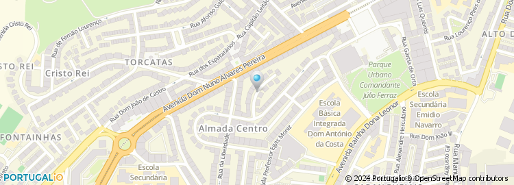 Mapa de Rua Gil Anes da Costa
