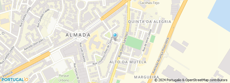 Mapa de Rua Infanta Dona Maria