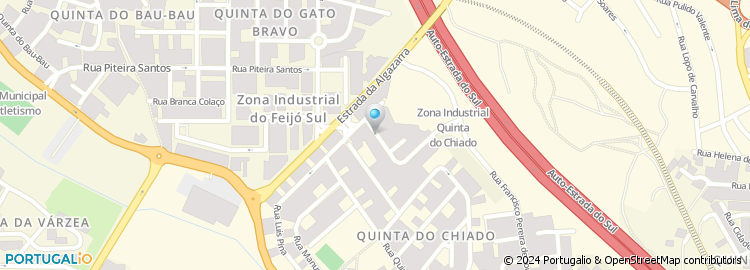 Mapa de Rua José Ernesto de Sousa