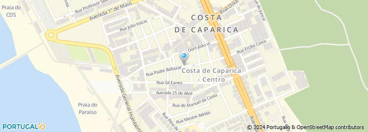 Mapa de Rua Padre Baltazar