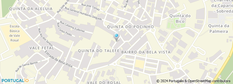 Mapa de Rua Quinta do Talefe